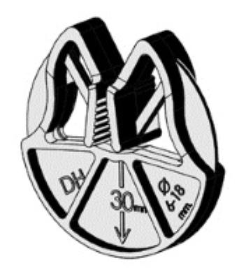 שומר מרחק גלגל DH30