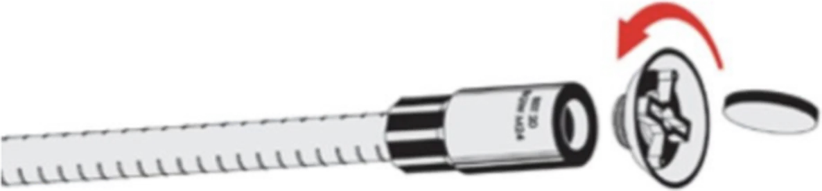 פקק אטימה מתוברג (Plug) נכנס למחבר