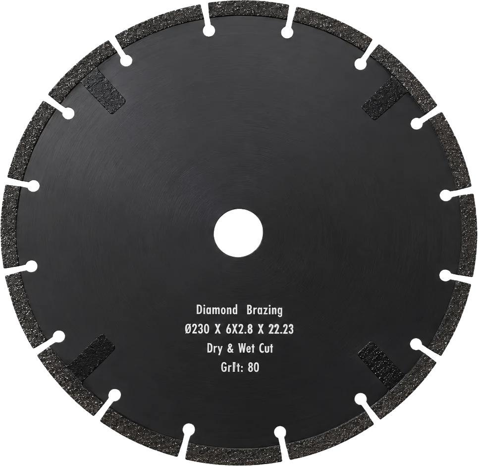 דיסק יהלום ברייזינג VACUUM BRAZED